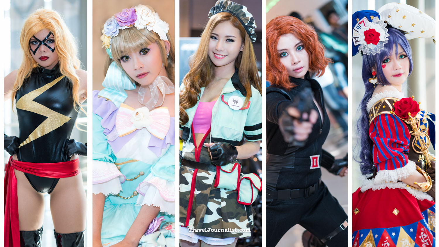 Thailand Comic Con 2016 Beautiful Cosplay Girls In