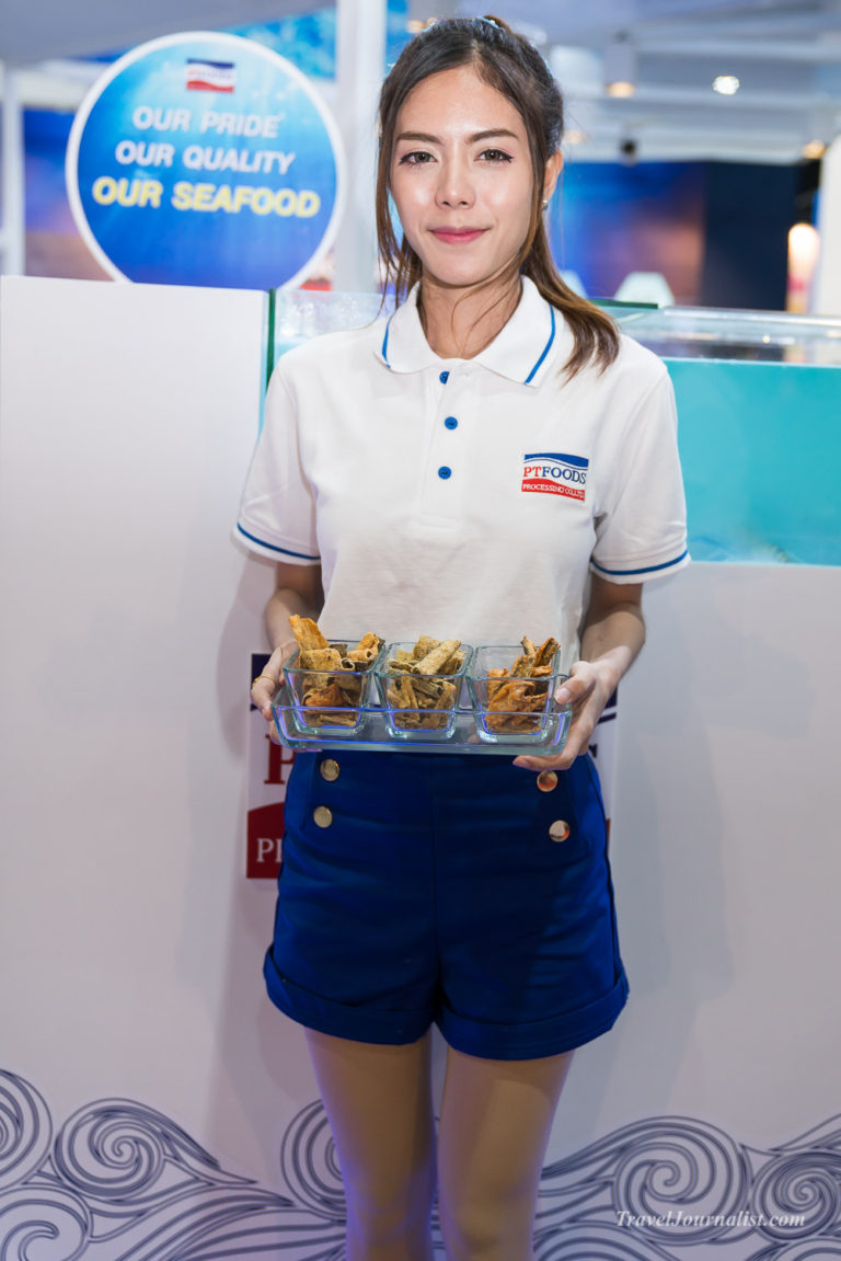 Pretty Thai Girls At Thaifex World Food Asia 2016 In