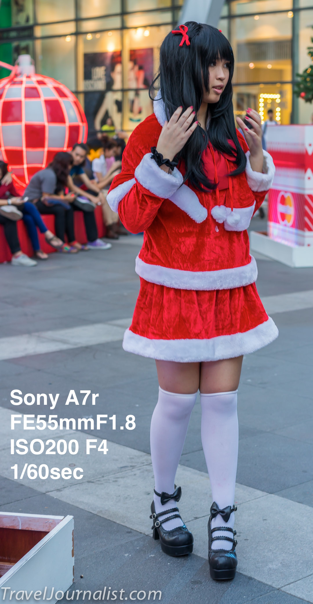Japanese-Model-Christmas-Sony-A7r-FE-55mmF18