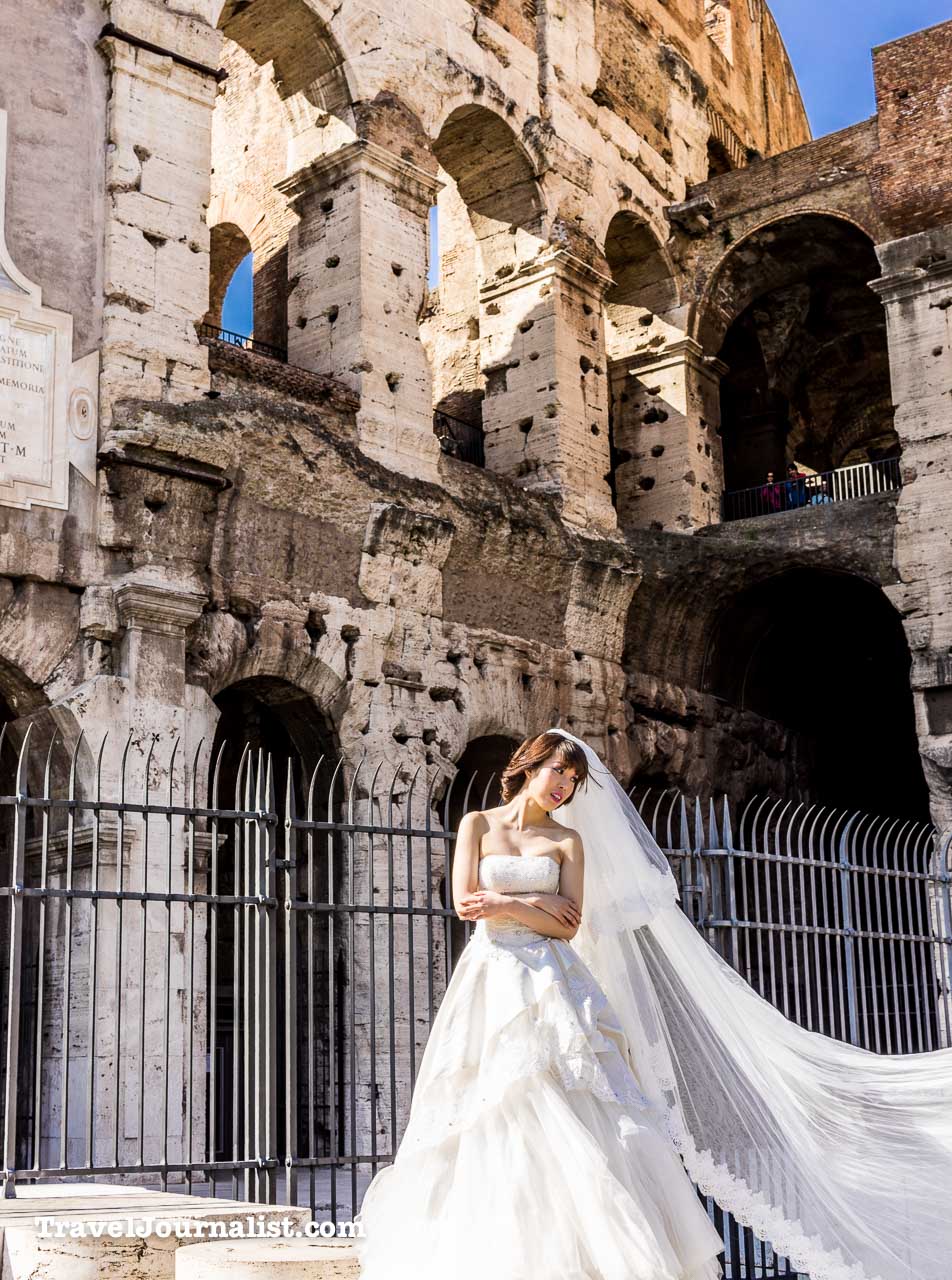 Model-Shooting-Wedding-Colosseum-Rome-Italy