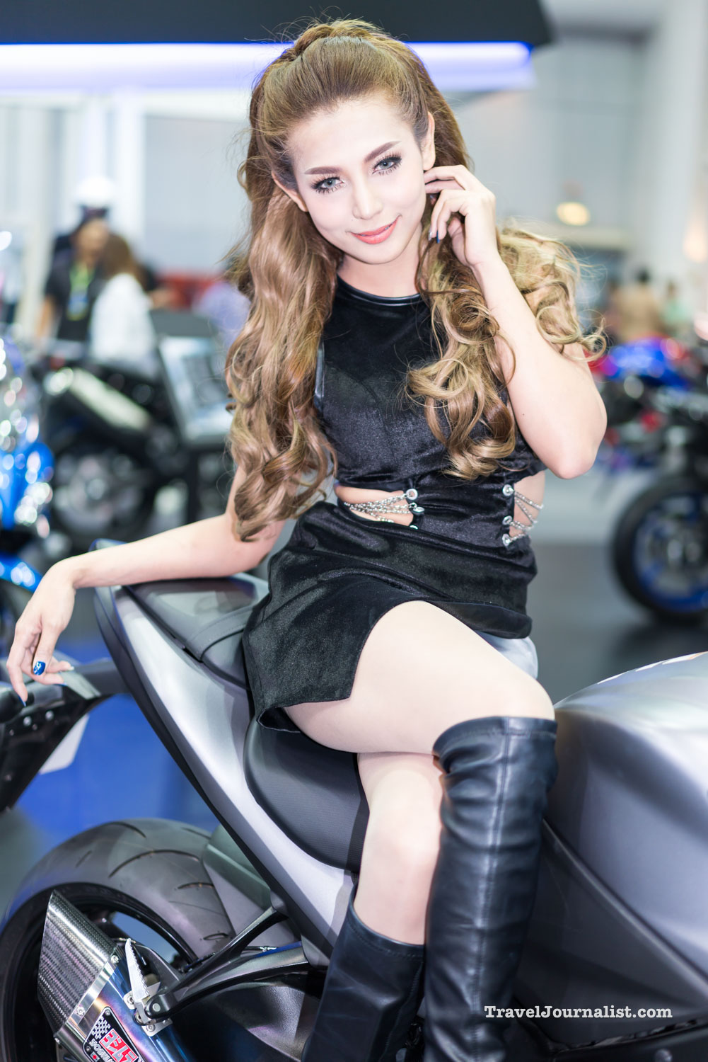 Pretty-Asian-Thai-Girls-Bangkok-Motor-Show-Thailand-2016-118